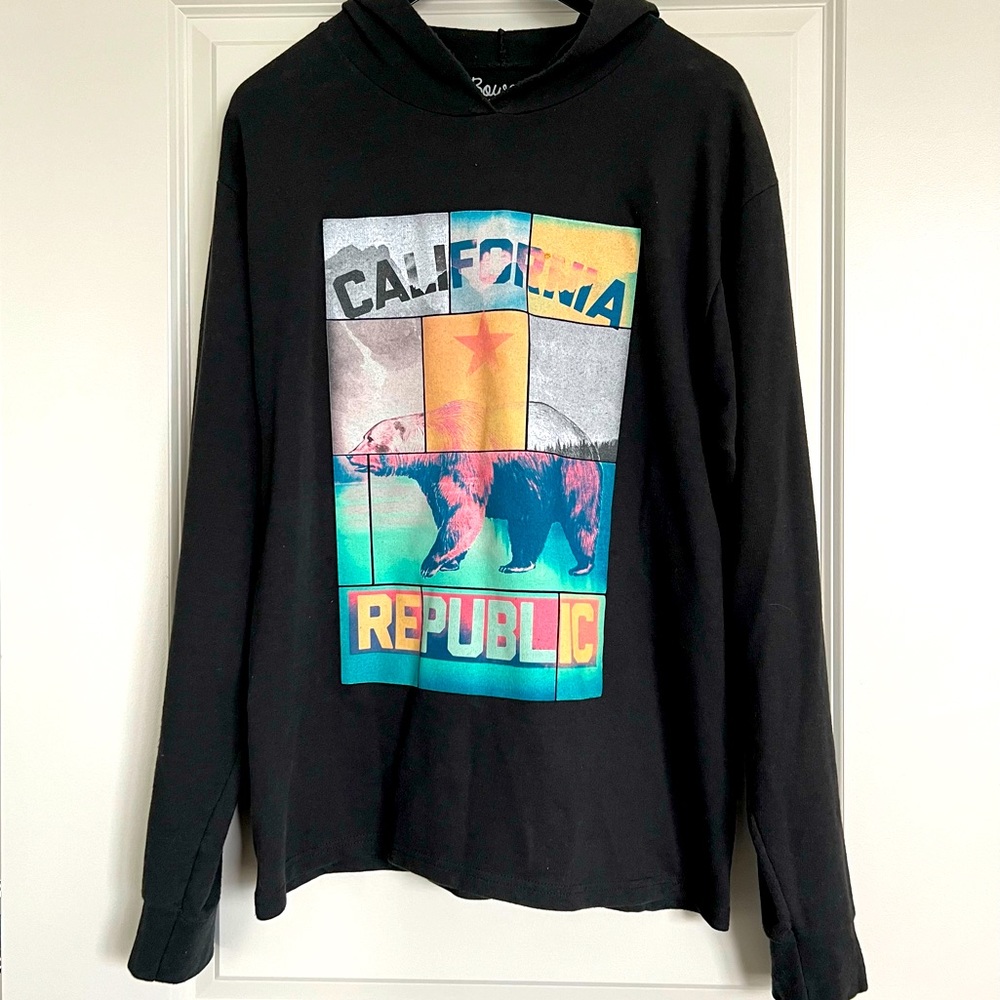 Bowery Men’s Graphic Sweatshirt Hoodie | Size L